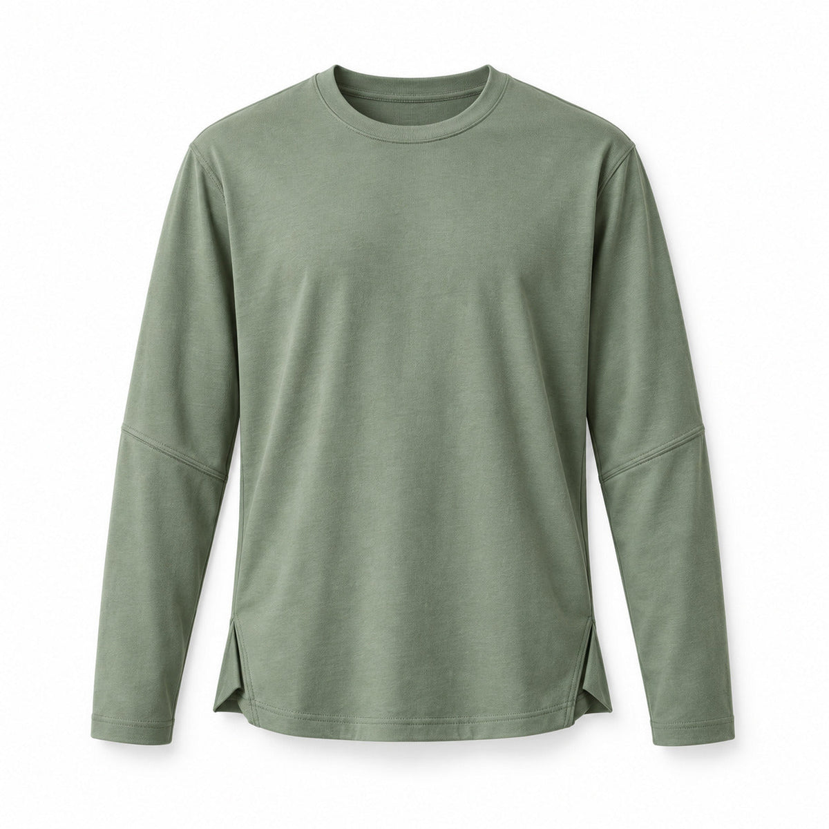 VentFold Long-Sleeve Top – Muted Sage Unisex Top, One Size