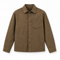 PanelShift Shirt Jacket – Muted Tobacco Unisex Jacket, One Size