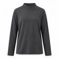 PivotNeck Lightweight Top – Charcoal Gray Unisex Top, One Size