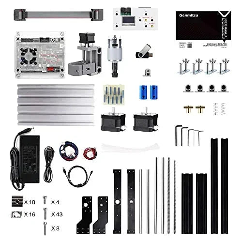 Genmitsu CNC 3018-PRO Router Kit GRBL Control 3 Axis Wood Carving Milling Engraving Machine