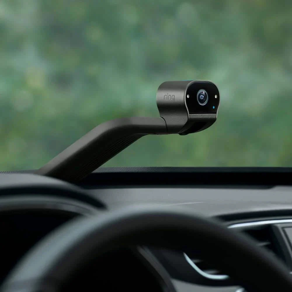 Ring Car Cam Dual Facing HD Vehicle Security Camera with Night Vision & Motion Alerts