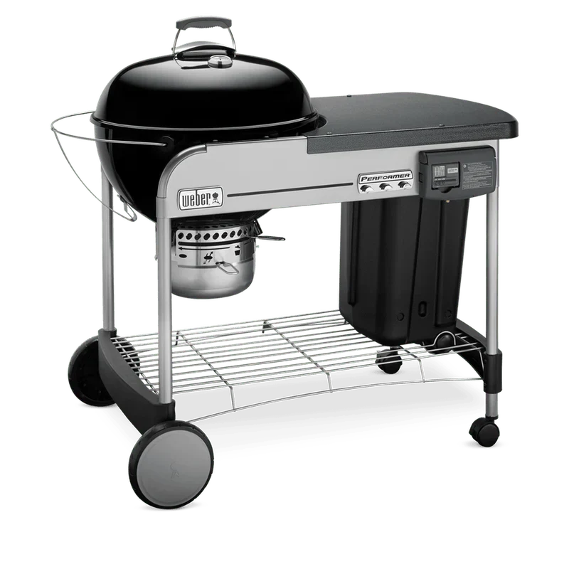 Weber Performer Deluxe 22′ Black Charcoal Grill