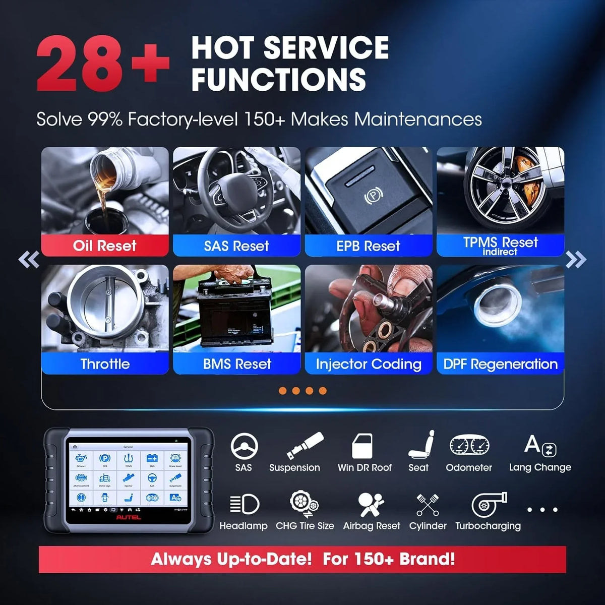2024 Bidirectional Tool as Pro , Function as , Active Test, All System Diagnose, Injector Coding.