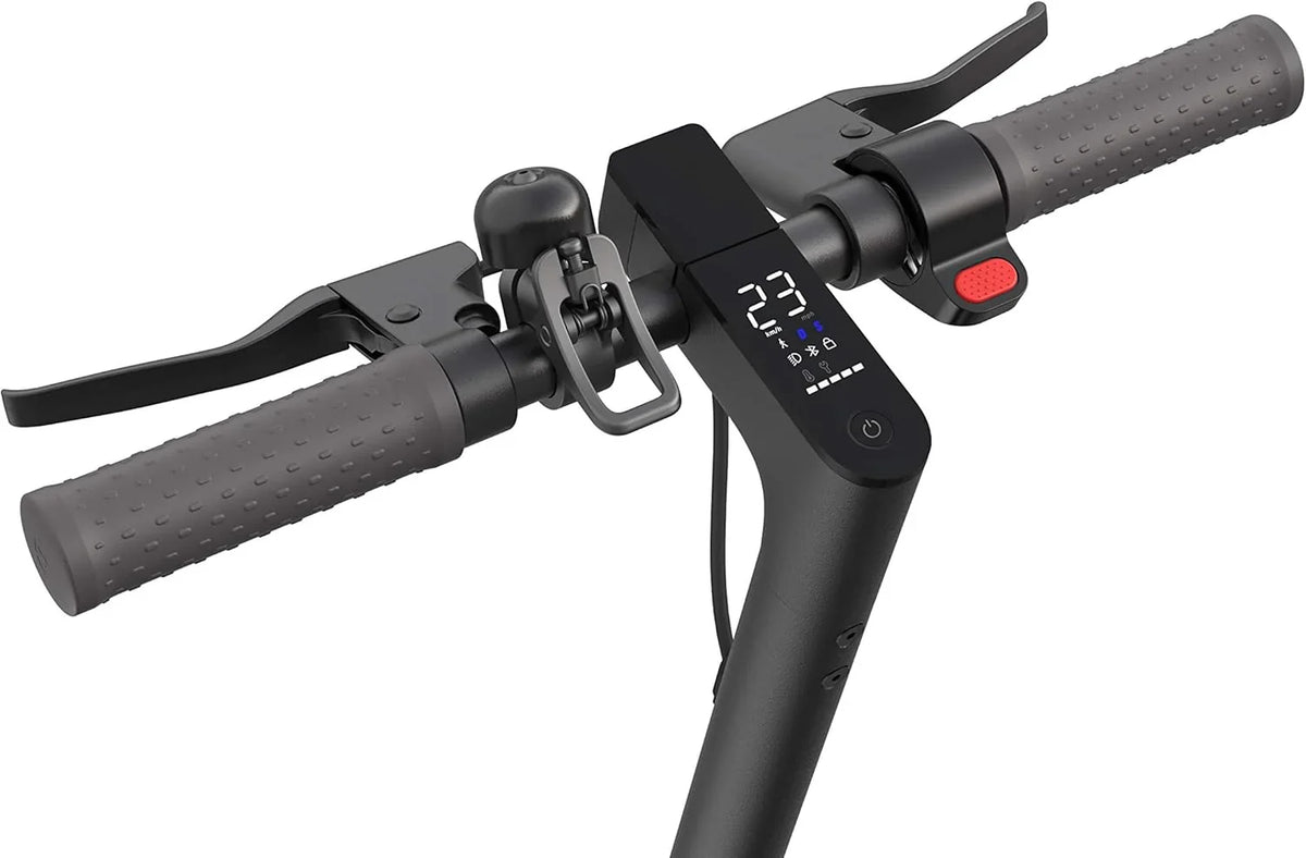 Xiaomi E-Scooter with German Road Legal (Max 20 km/h, Up to 70 km Range & 25 Percent Incline, Pneumatic Tyres, Dual Brakes, Display, Aluminium Body, App)
