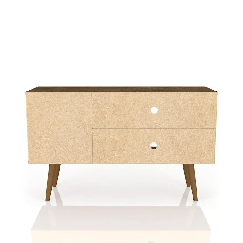 Mid-Century Modern Liberty Dual-Shelf TV Console