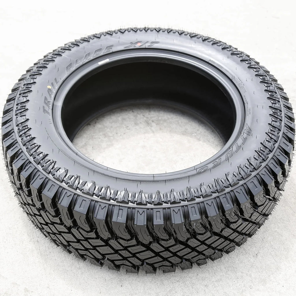 One set of 4 (four) X/T LT 295/60R20 126/123R E (10 ply) ATA /T all-terrain tires