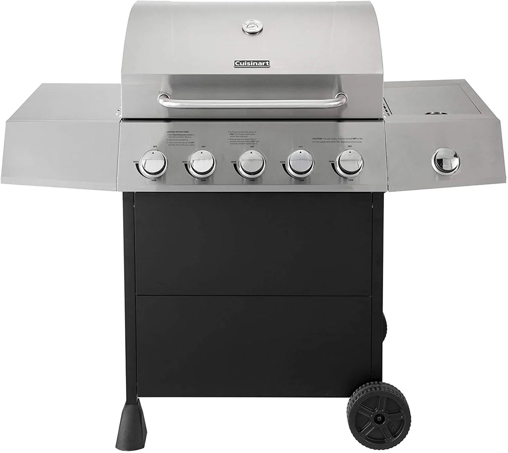 CGG-8500 Five-Burner Gas Grill with Side Burner