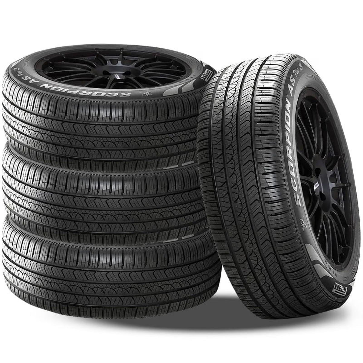 4 Pirelli Scorpion All-Season Plus 3 225/60R18 100H [800aa UTQG 70K Mi Warranty] P3917800 / 225/60/18 / 2256018