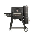 560 Digital Charcoal Grill and Smoker Combo - Black