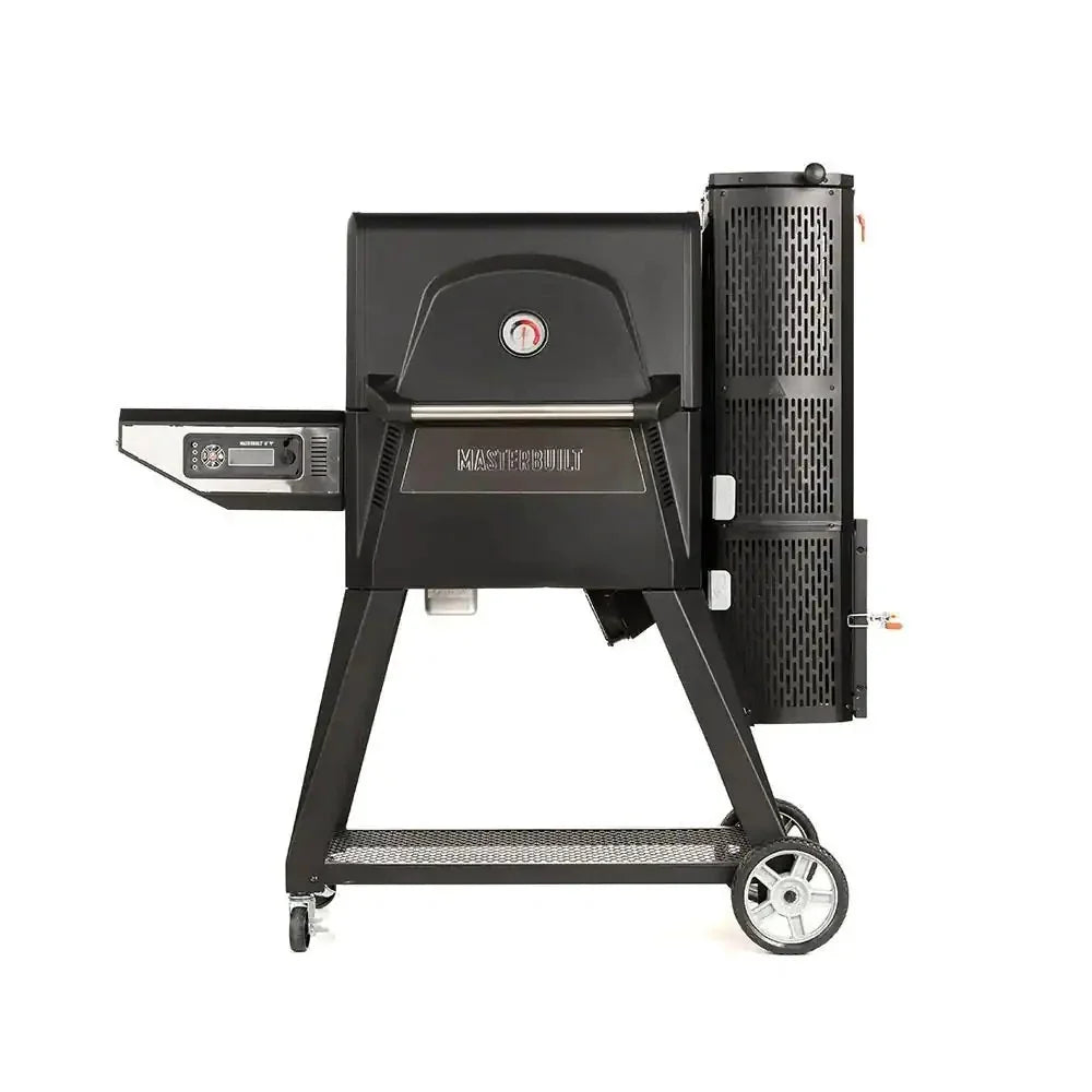 560 Digital Charcoal Grill and Smoker Combo - Black