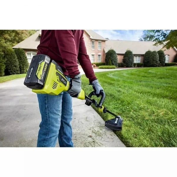 40V Brushless 20-Inch Walk Behind Self Propelled Mower String Trimmer Leaf Blower with (2) Batteries and (2) Chargers