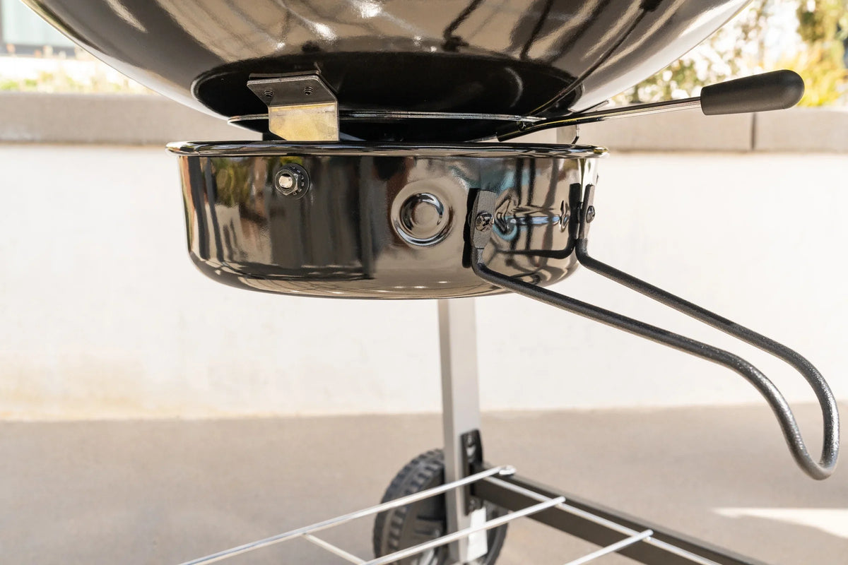 Expert Grill Kettle Cart with Pizza Accessories and Warming Rack
