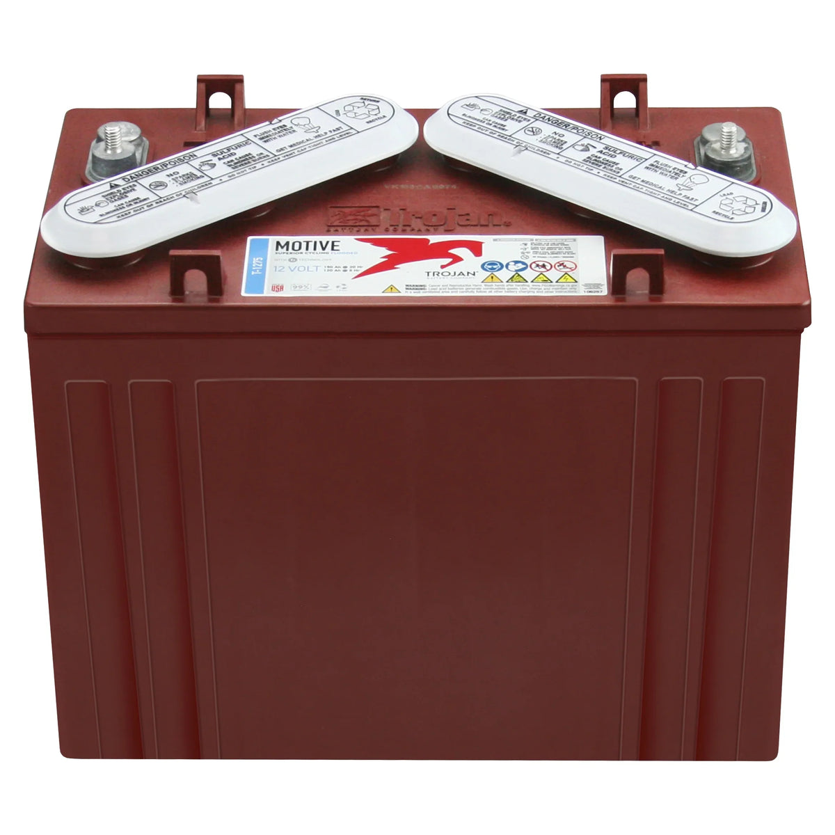 Trojan T - 1275 12V 150ah Flooded Lead Acid GC12 Deep Cycle Battery X6