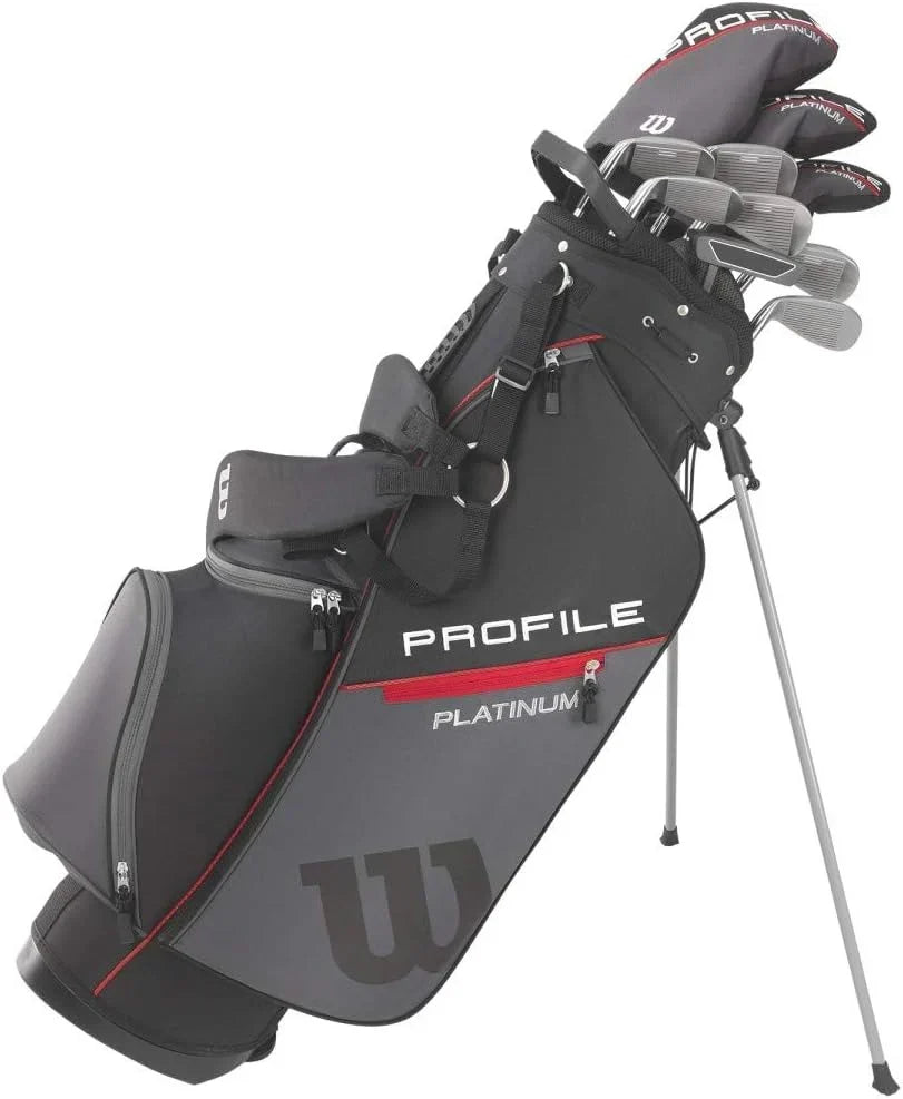 WILSON Profile Platinum Club Set, Right-Handed, Stand Bag