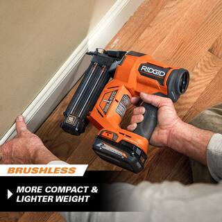 18V Brushless Cordless Nailer Combo Kit with Brad & Finish Nailers, Battery & Charger