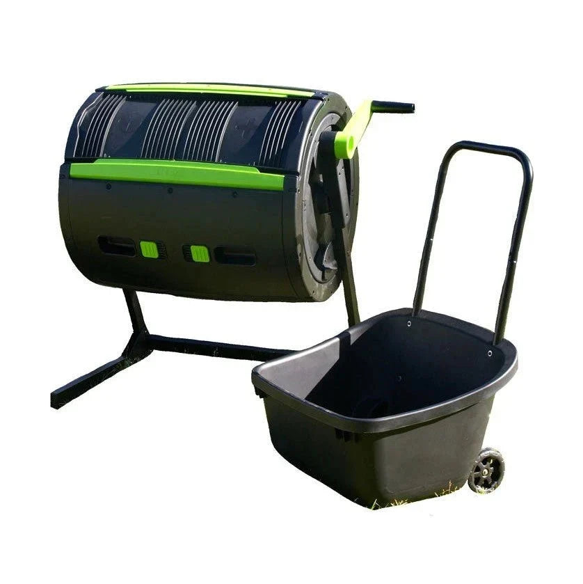 65-Gallon Compost Tumbler and Cart
