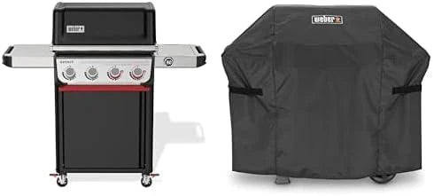 Weber Spirit E-325 Liquid Propane Gas Grill for Outdoor Cooking and BBQ, 3 Burners