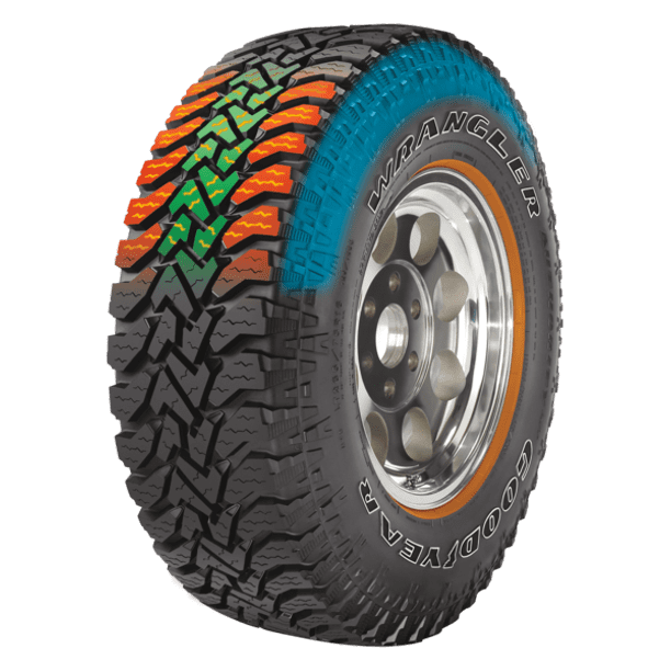 Wrangler Authority A/T 31X10.50R15LT 109Q All-Season Tire