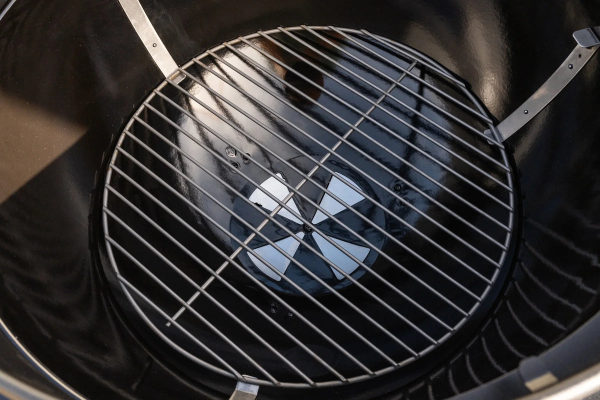 Expert Grill Kettle Cart with Pizza Accessories and Warming Rack