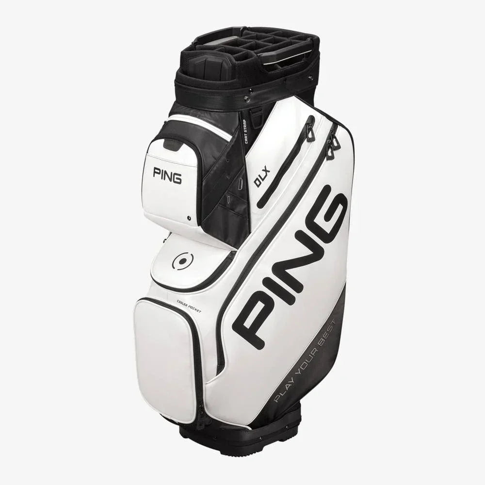 2025 DLX Cart Bag (White)