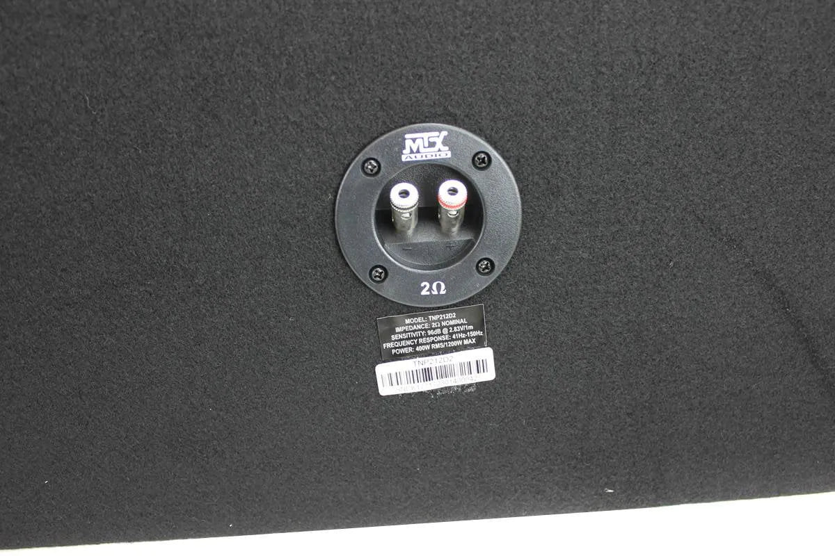 12-Inch Dual Loaded Car Subwoofer w/Sub Box, Amplifier, &