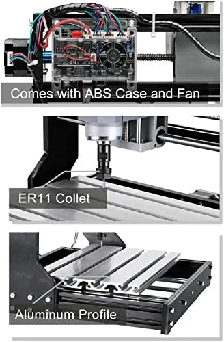 Genmitsu CNC 3018-PRO Router Kit GRBL Control 3 Axis Wood Carving Milling Engraving Machine