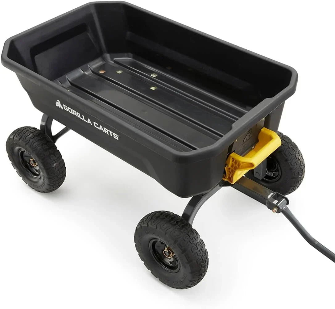 7GCG-NF Heavy-Duty Poly Dump Garden Cart, 7 Cu. Ft., 1,200-Lb. Capacity