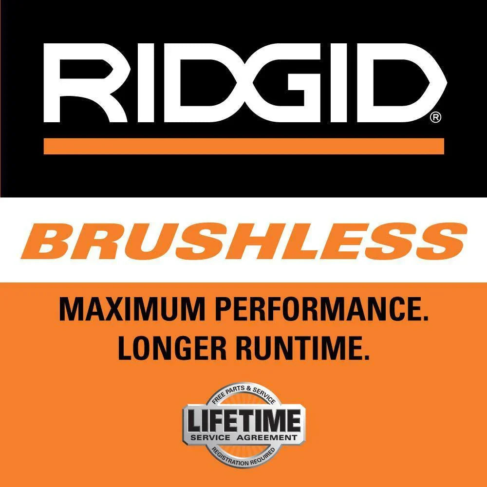 RIDGID 18V Brushless Cordless Nailer Combo Kit with Brad & Finish Nailers, Battery & Charger