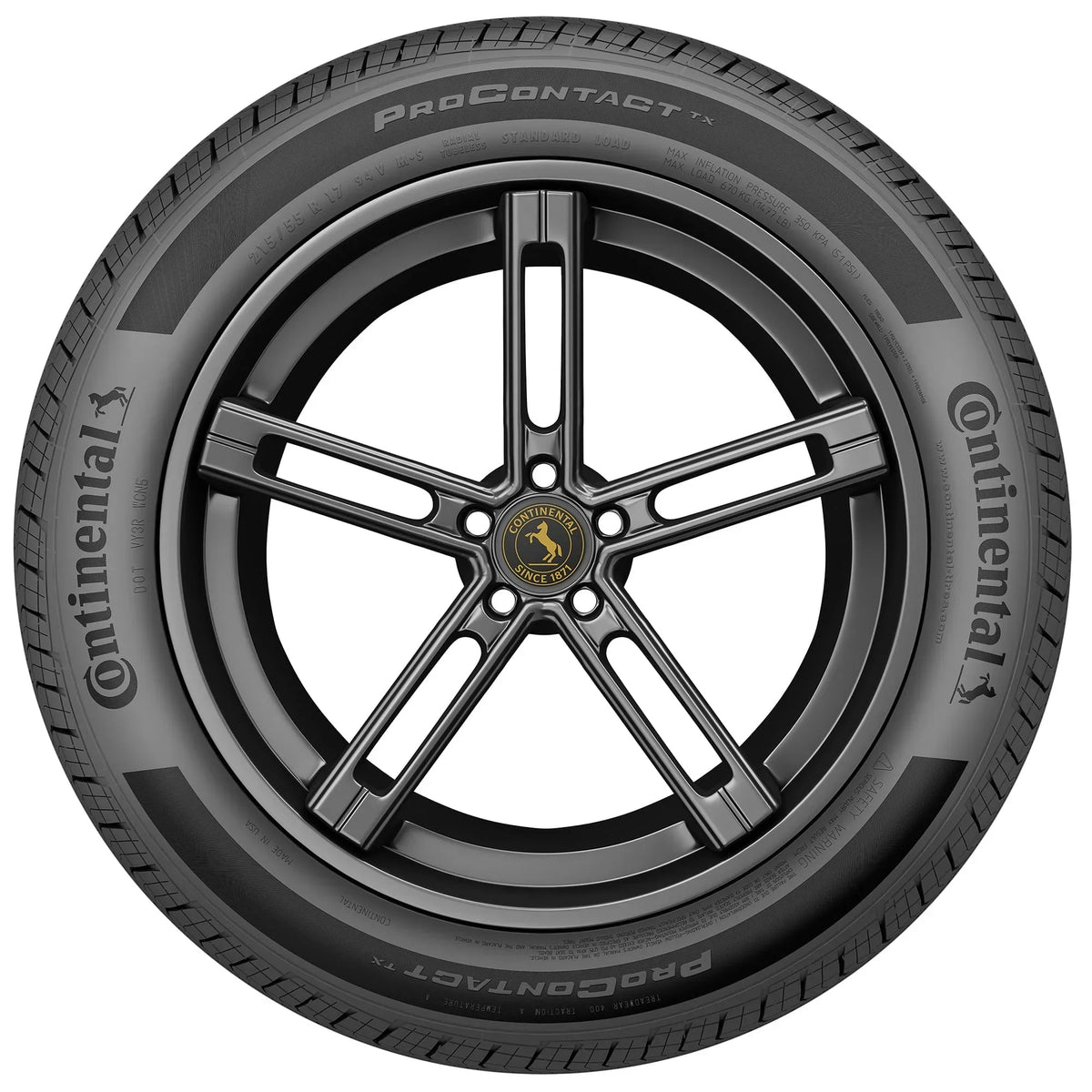 Continental Procontact TX All-Season 225/65R17 102H Passenger Tire