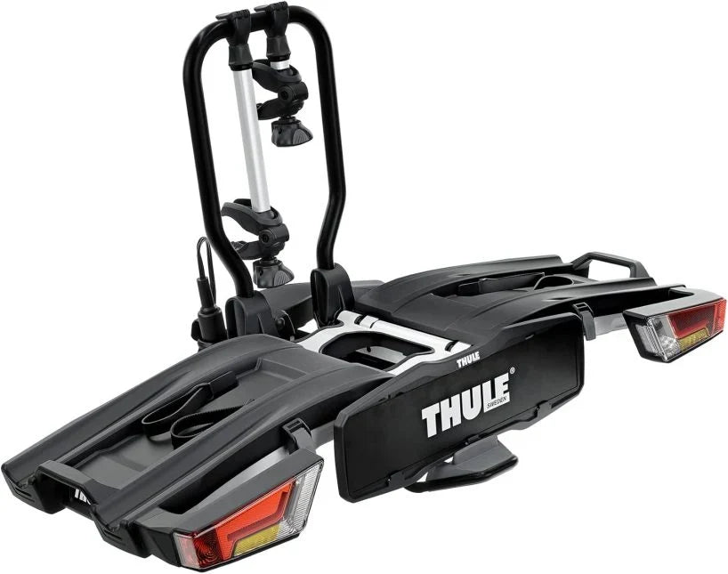 2-Bike Foldable Hitch Rack, Silver