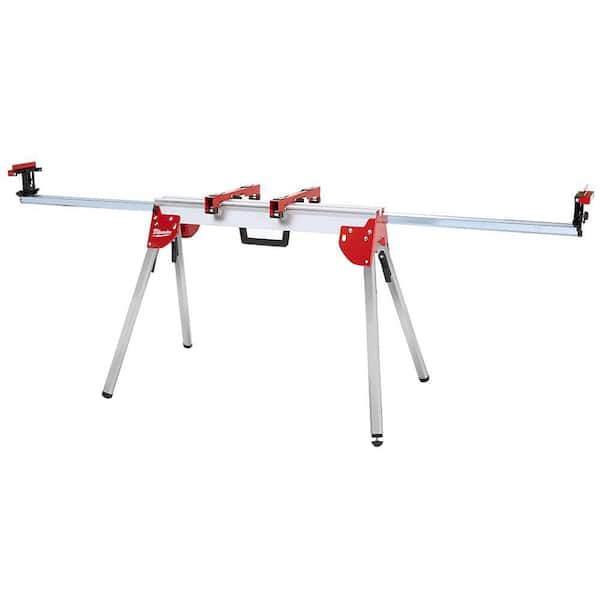 M18 FUEL 18V Lithium - Ion Brushless Cordless 10 In. Dual Bevel Sliding Compound Miter Saw with Stand (Tool - Only)