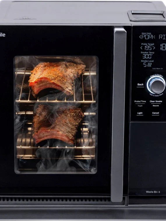 2025 GE Profile – Smart Indoor Smoker – Black