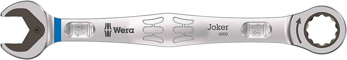 Wera Combo Wrench St,Steel,Chrome,Standard 05020022001