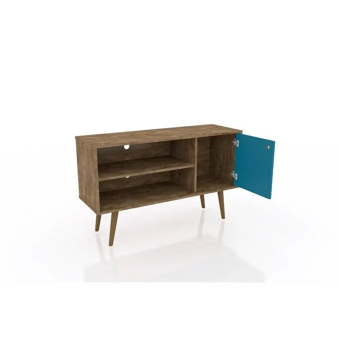 Mid-Century Modern Liberty Dual-Shelf TV Console