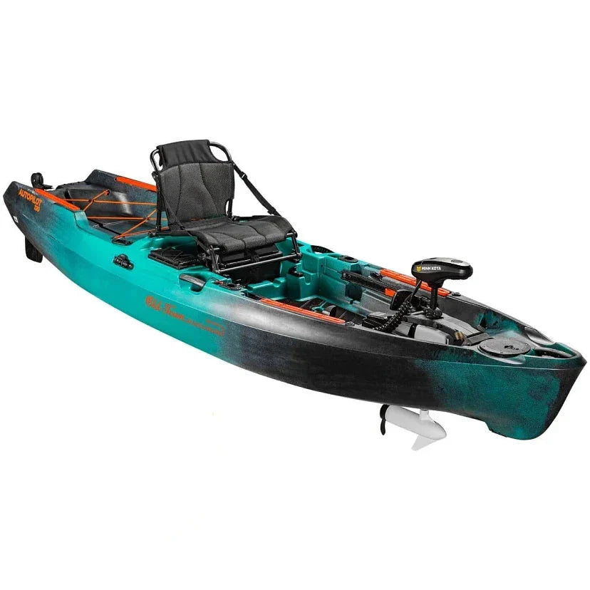Old Town Sportsman AutoPilot 120 Motorized Fishing Kayak with Minn Kota Trolling Motor - 12-ft