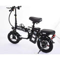 Folding Electric Bike, 250W Electric Bike Suitable for Adults and Teenagers Removable Battery Fat Tire Electric Bike Beach Snow Bicycle