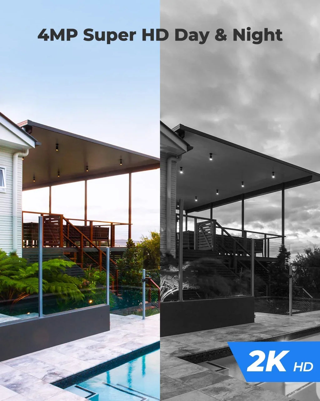 Reolink Argus 5MP PT Outdoor Wireless Battery Wifi Security Camera Night Vision 2-Way Talk Add Solar