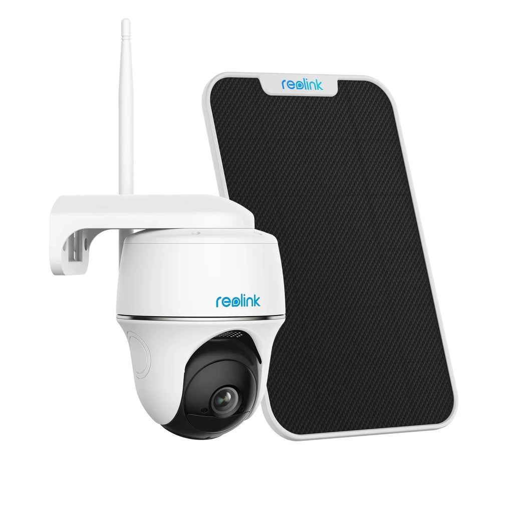 Reolink Argus 5MP PT Outdoor Wireless Battery Wifi Security Camera Night Vision 2-Way Talk Add Solar