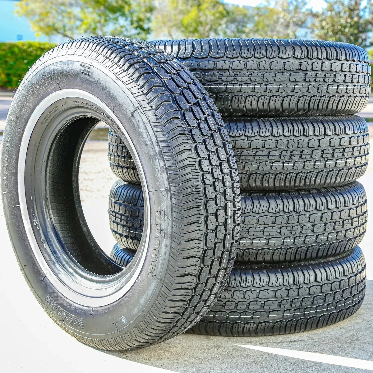 Set of 4 Tornel Classic 155/80R13 79S All-Season Tires – Fits 1988–1992 Toyota Corolla LE, 1995–1996 Toyota Tercel DX