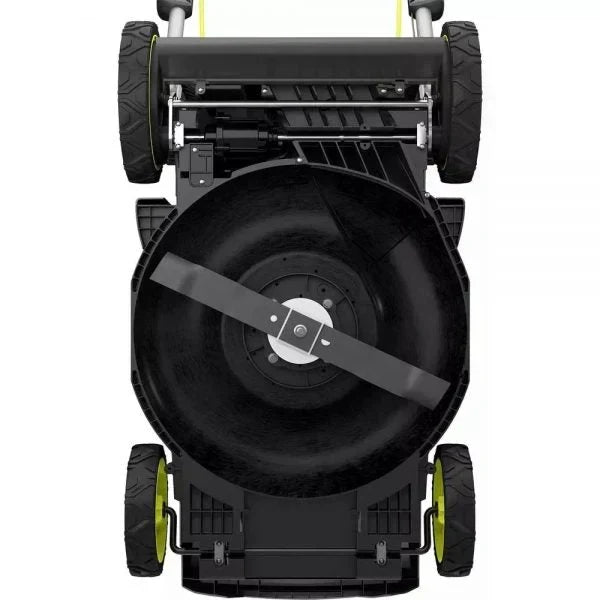 40V Brushless 20-Inch Walk Behind Self Propelled Mower String Trimmer Leaf Blower with (2) Batteries and (2) Chargers - chargers