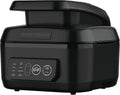 George Foreman Beyond Grill–7-in-1 Electric Indoor Grill with Air Fry Technology, MCAFD800D, Black, Large