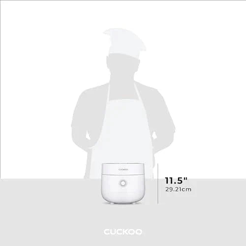 CUCKOO 6-Cup (Uncooked) Micom Rice Cooker Nonstick Inner Pot | White