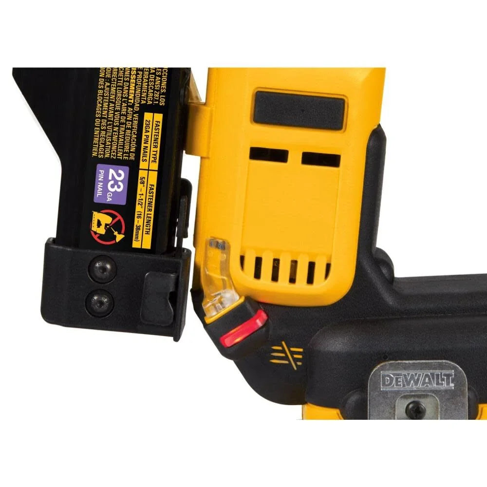 Compact Series 20V Pin Nailer 23 Gauge Kit DCN623D1