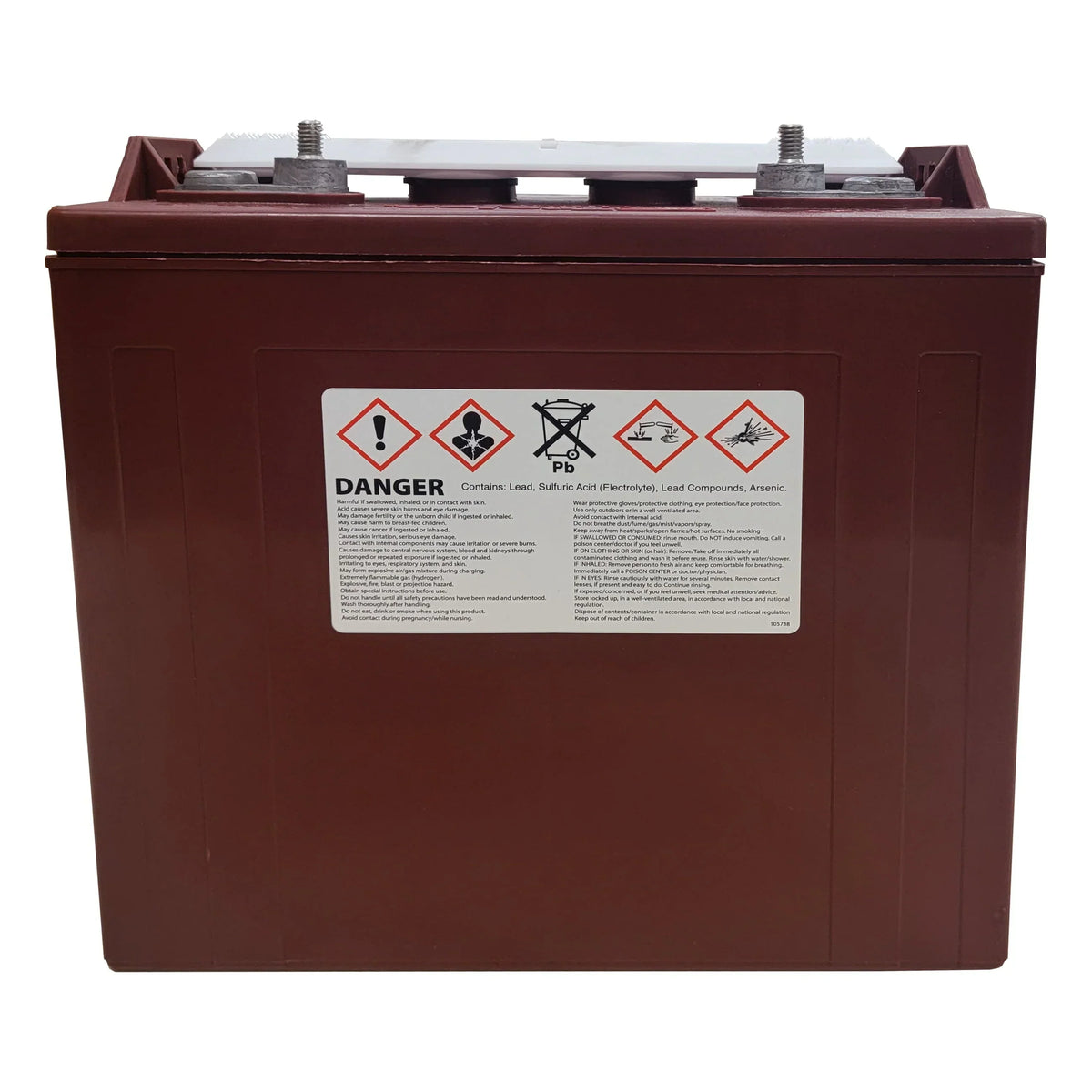 Trojan T - 890 Deep Cycle 8V Battery X6