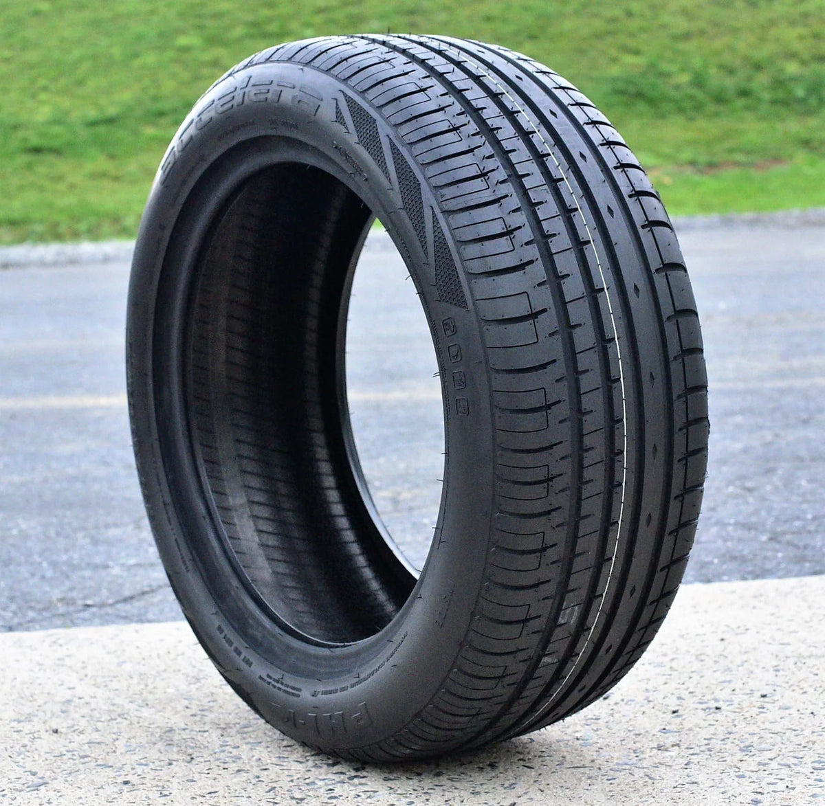 One set of 4(4)255/35R20 ZR 97Y XL A/S performance tires for: 2007-10 Mercedes-Benz S550 4Matic, 2017-18 Audi Q3 Technik