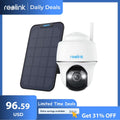 Reolink Argus 5MP PT Outdoor Wireless Battery Wifi Security Camera Night Vision 2-Way Talk Add Solar
