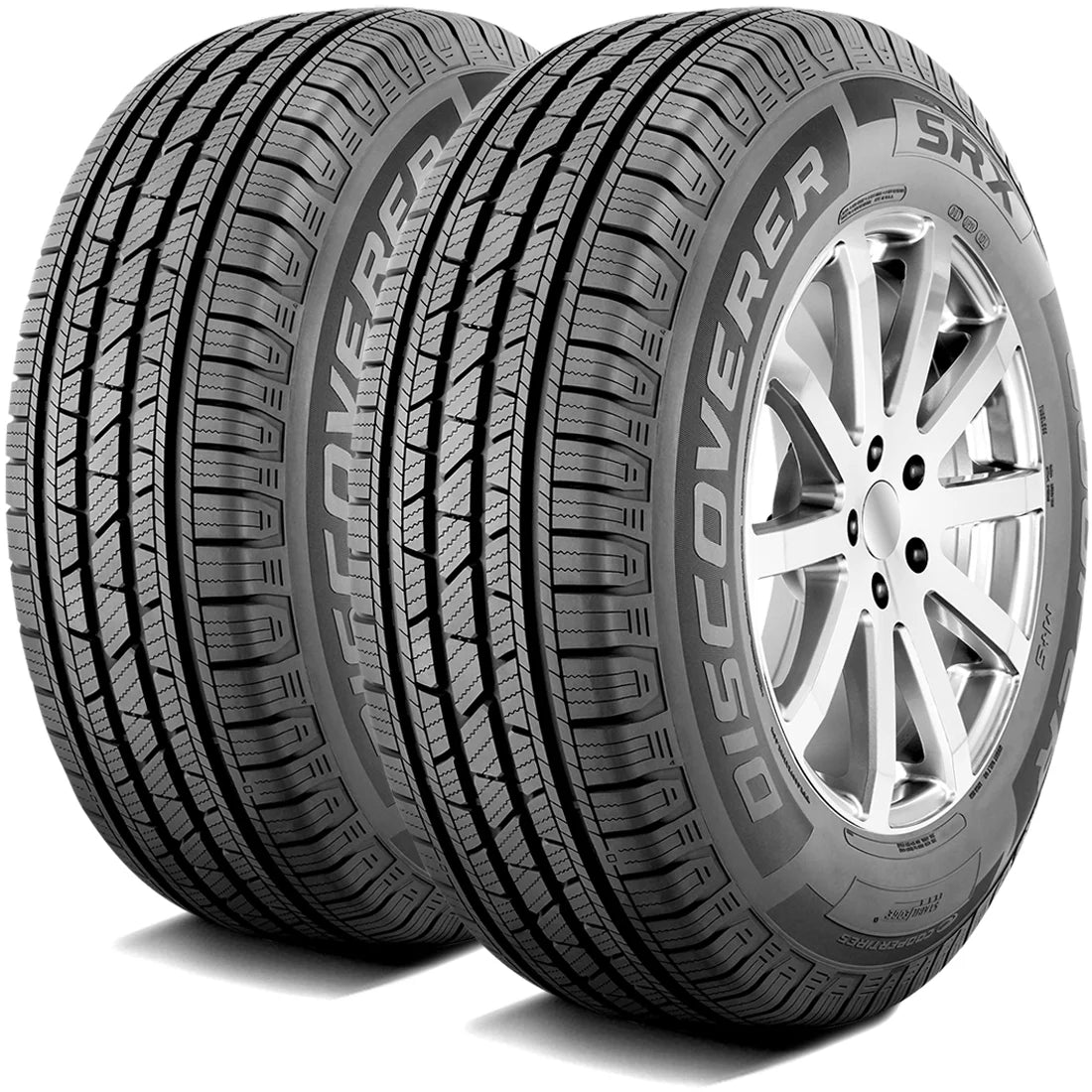 Cooper Discoverer SRX All Season Tires 255/60R19 109H &ndash; Pair for Truck/SUV