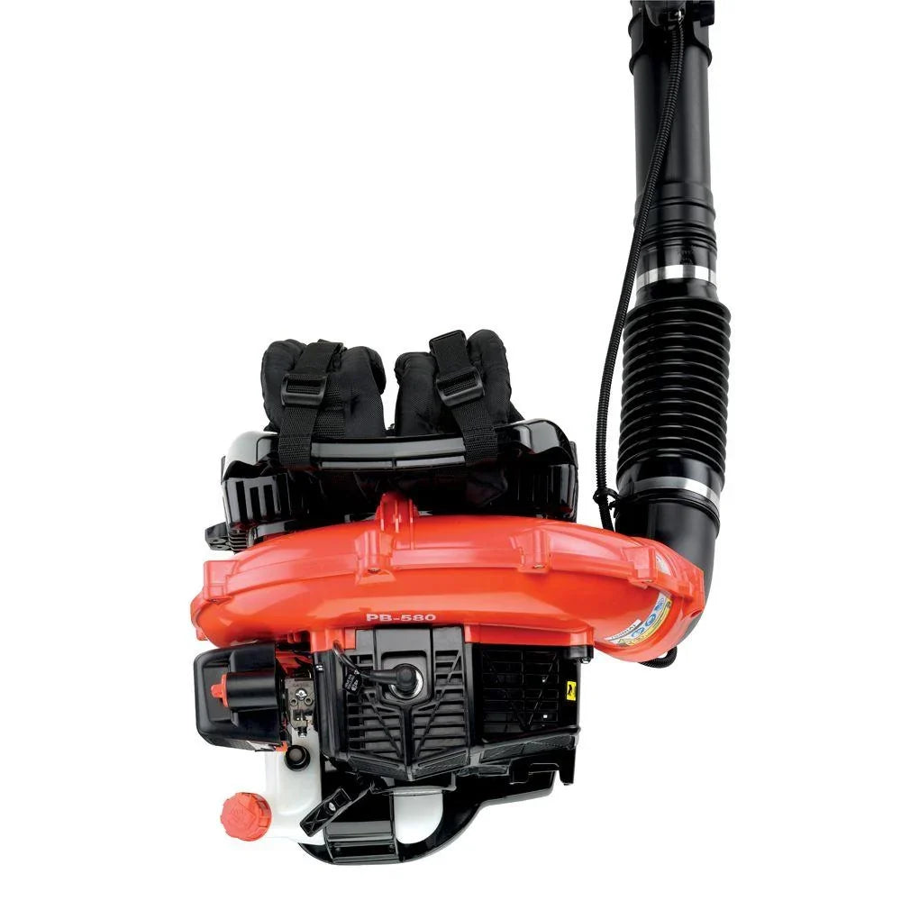 58.2cc Gas Backpack Leaf Blower, 216 MPH, 517 CFM, 2-Stroke Engine, Tube Throttle