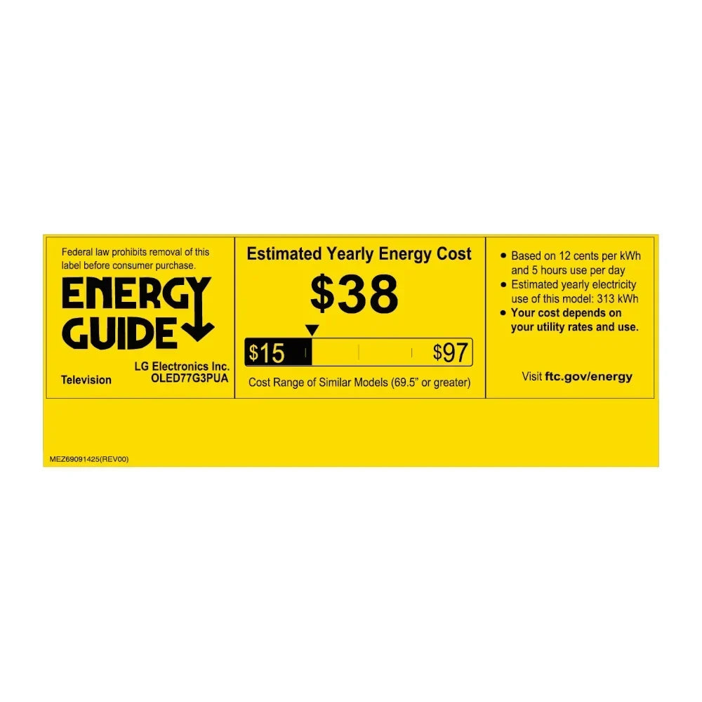 LG 77" Class 4K UHD OLED Web OS Smart TV with Dolby Vision G3 Series - OLED77G3PUA