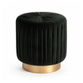 Arcade Pleat Vanity Stool